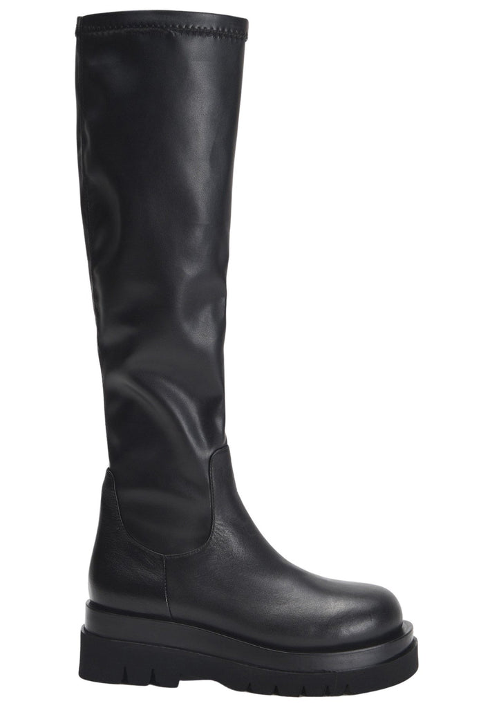 Inuovo Stiefel Leder Schwarz