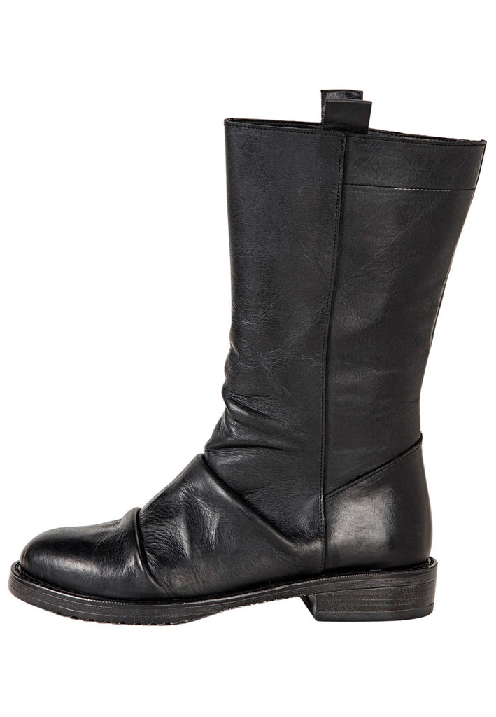Inuovo Stiefel Leder Schwarz