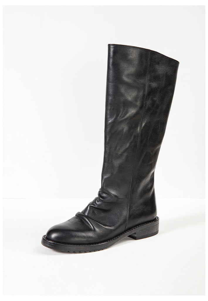 Inuovo Stiefel Leder Schwarz