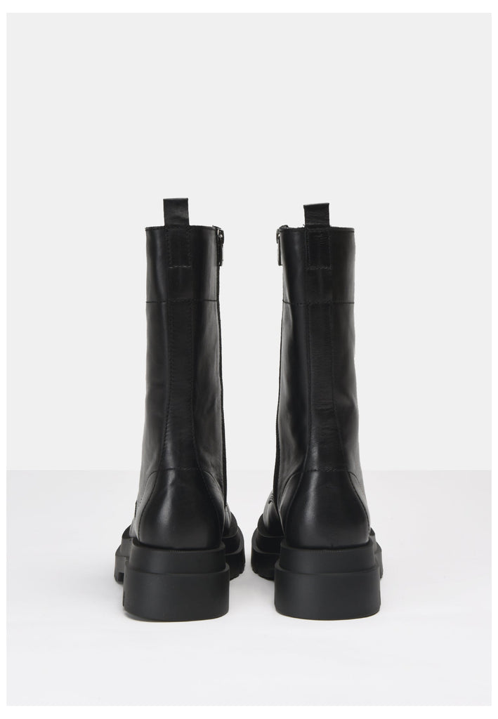 Inuovo Stiefel Leder Schwarz