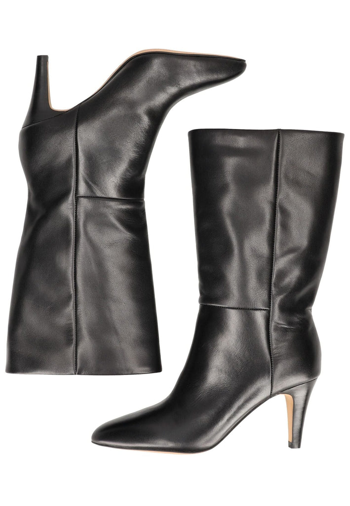 Inuovo Stiefel Leder Schwarz