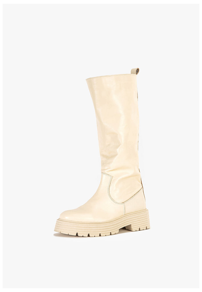 Inuovo Stiefel Leder Weiß