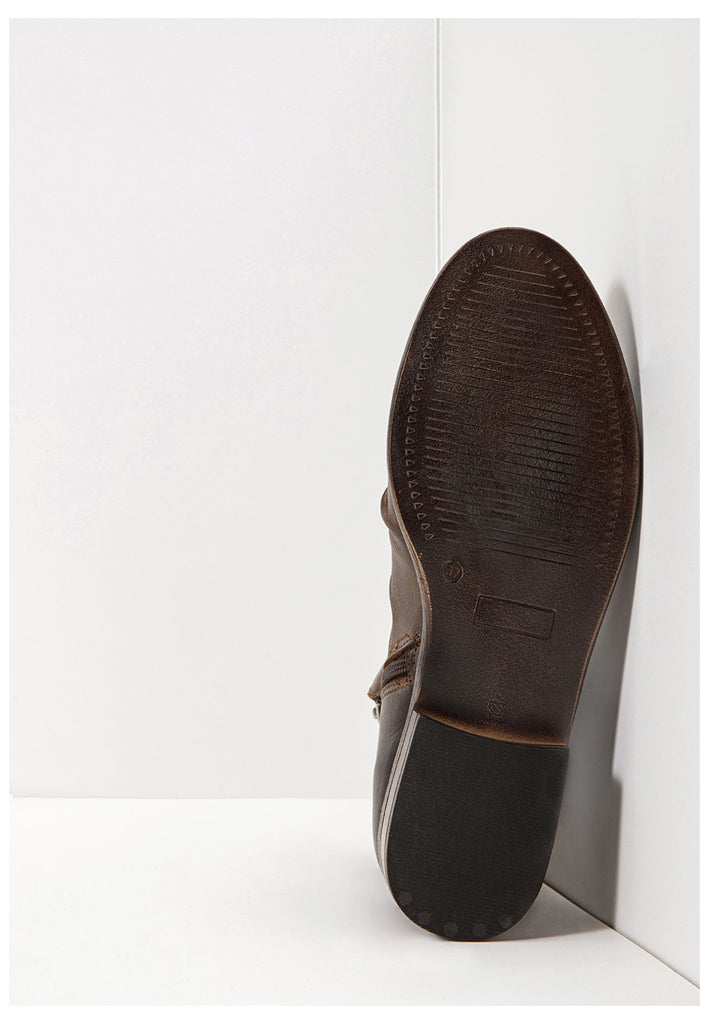 Inuovo Stiefelette Glattleder Dunkelbraun