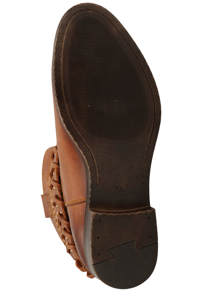 Inuovo Stiefelette Glattleder Tan