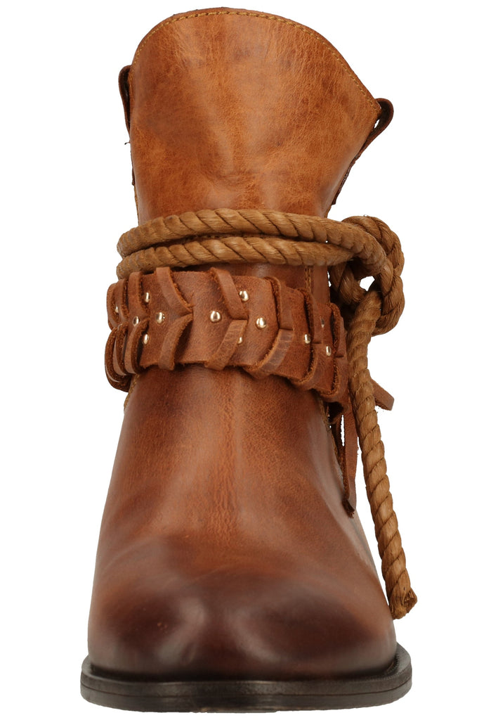 Inuovo Stiefelette Glattleder Tan