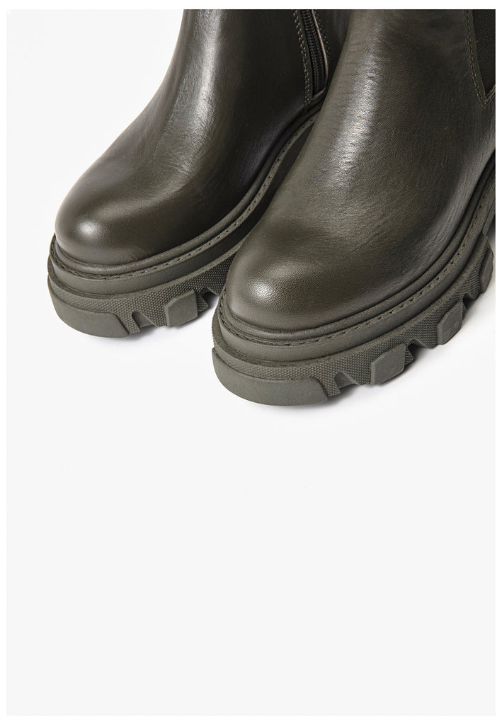 Inuovo Stiefelette Leder Army