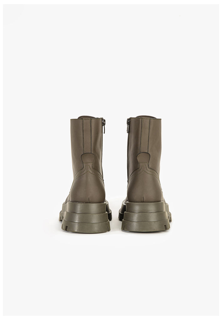 Inuovo Stiefelette Leder Army