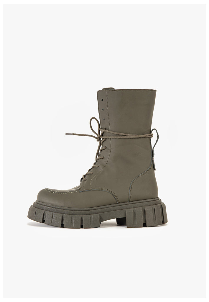 Inuovo Stiefelette Leder Army