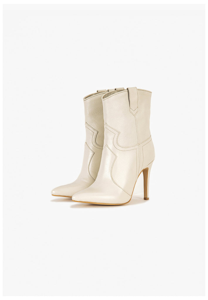 Inuovo Stiefelette Leder Beige