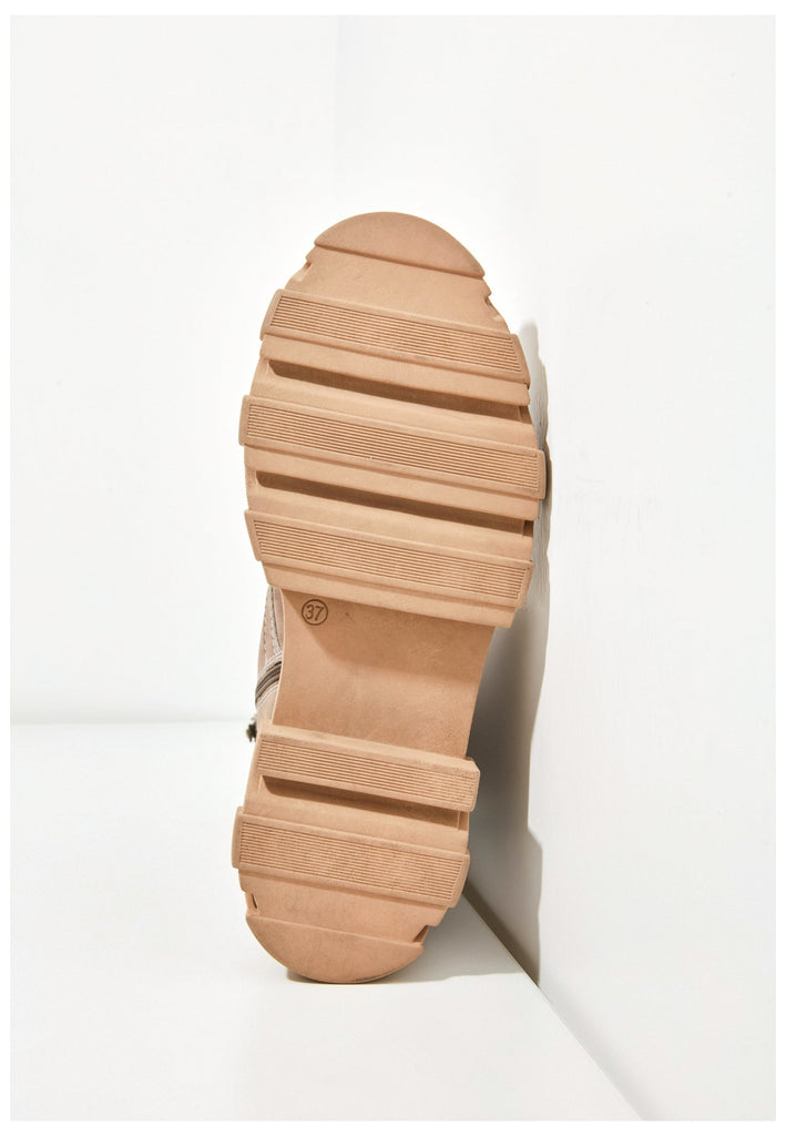 Inuovo Stiefelette Leder Beige