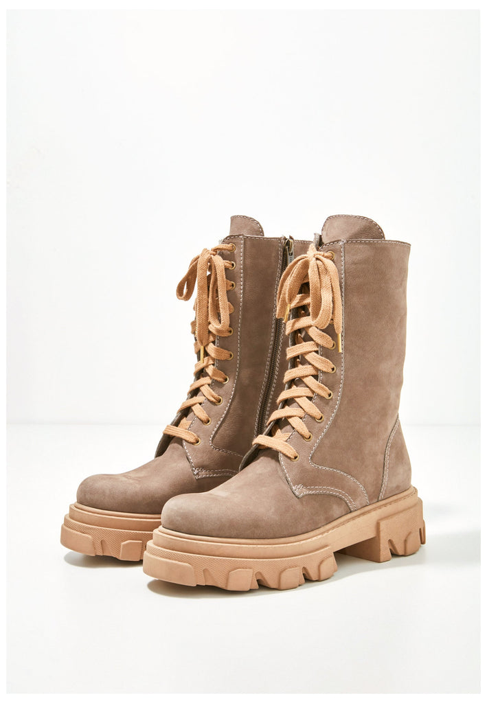 Inuovo Stiefelette Leder Beige