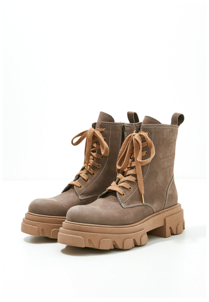 Inuovo Stiefelette Leder Beige