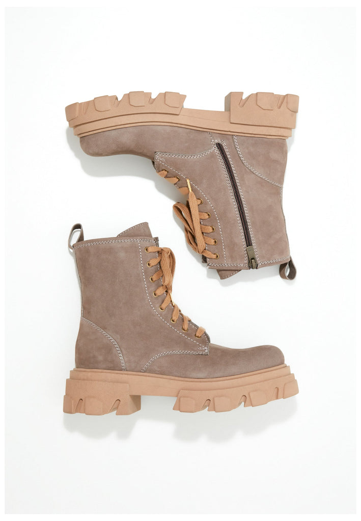 Inuovo Stiefelette Leder Beige