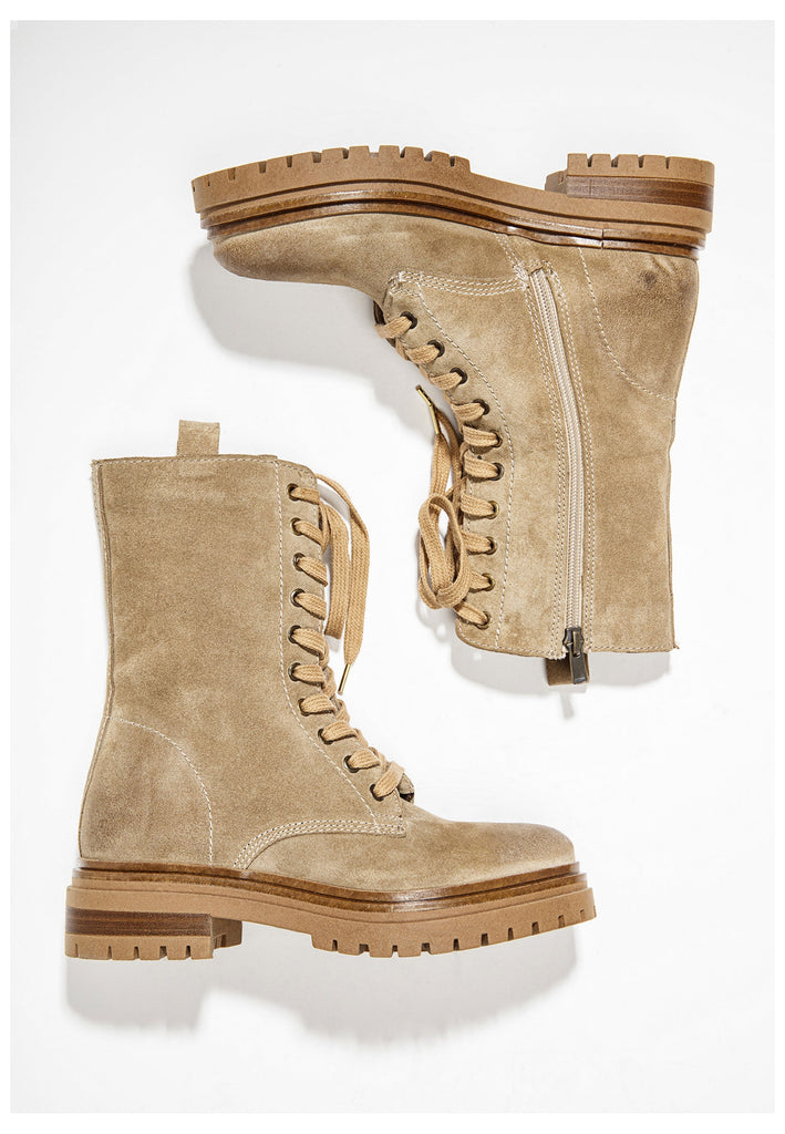 Inuovo Stiefelette Leder Beige