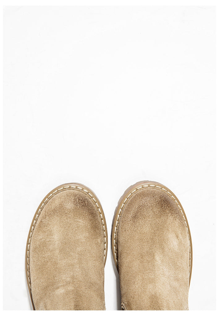 Inuovo Stiefelette Leder Beige