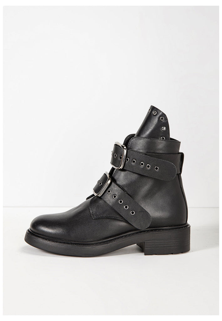 Inuovo Stiefelette Leder Black