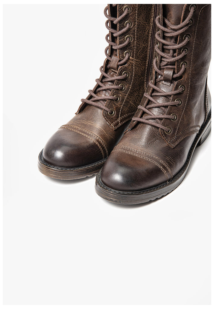 Inuovo Stiefelette Leder Braun