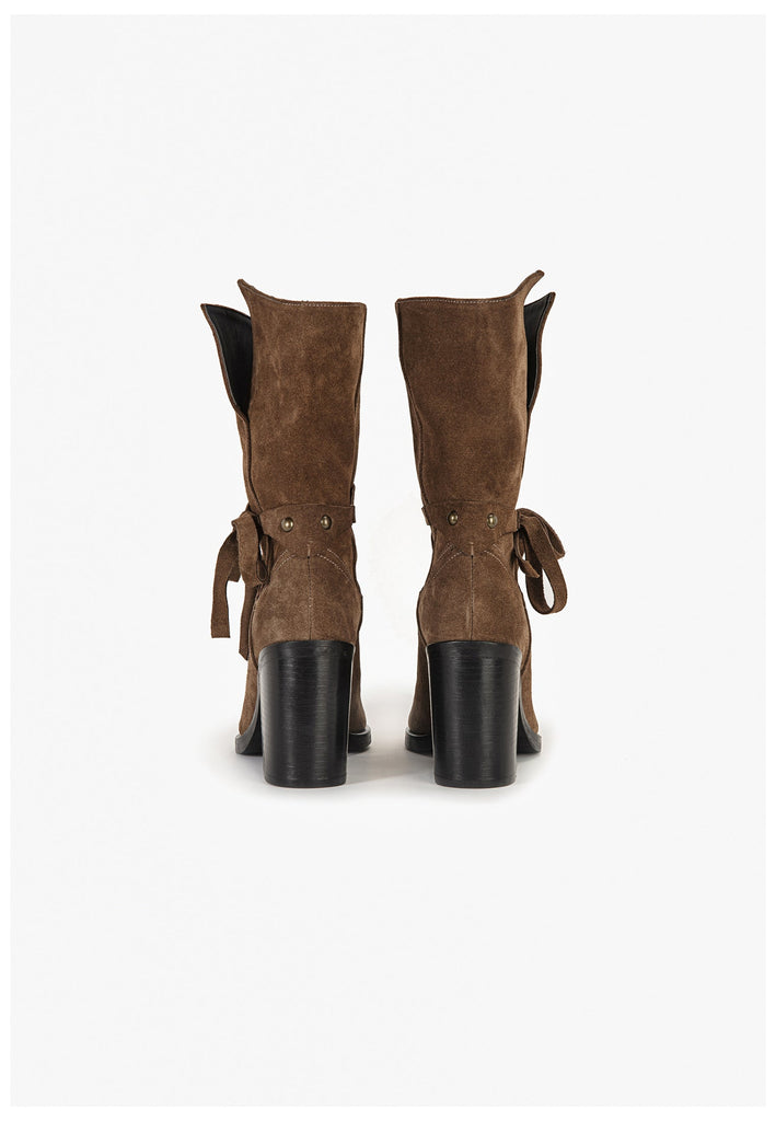 Inuovo Stiefelette Leder Braun