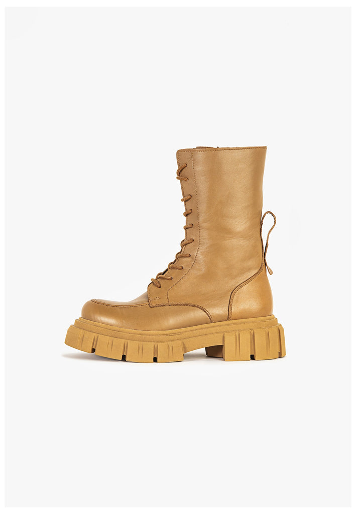 Inuovo Stiefelette Leder Caramel