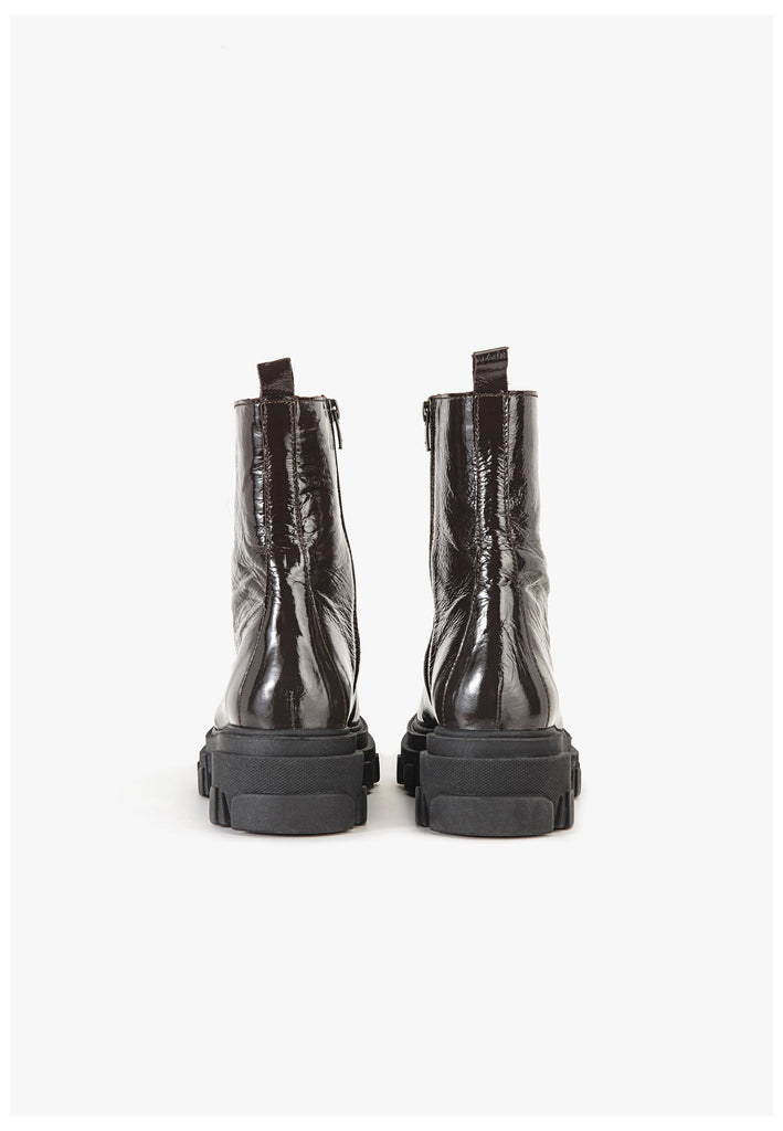 Inuovo Stiefelette Leder Coffee