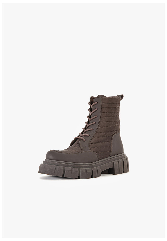 Inuovo Stiefelette Leder Coffee