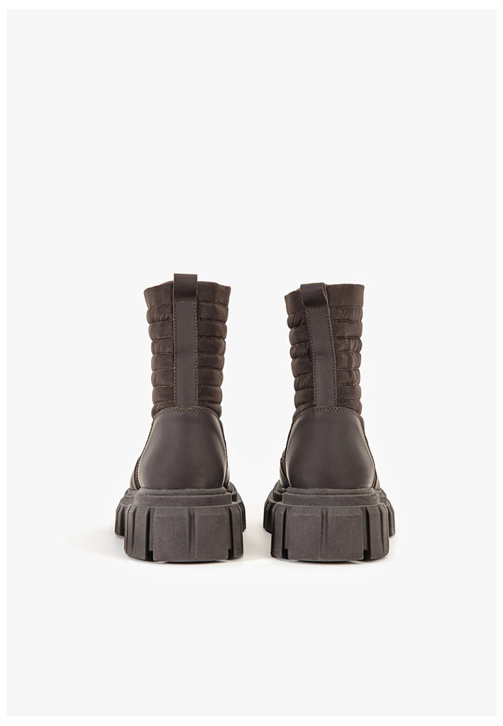 Inuovo Stiefelette Leder Coffee