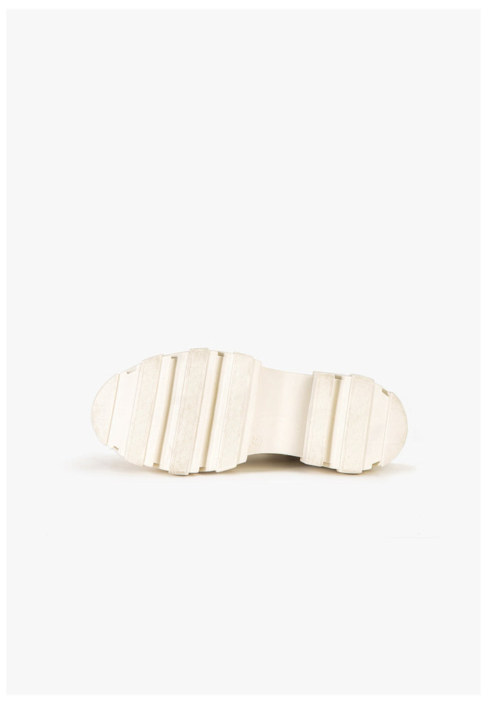 Inuovo Stiefelette Leder Creme