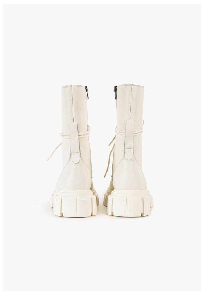 Inuovo Stiefelette Leder Creme