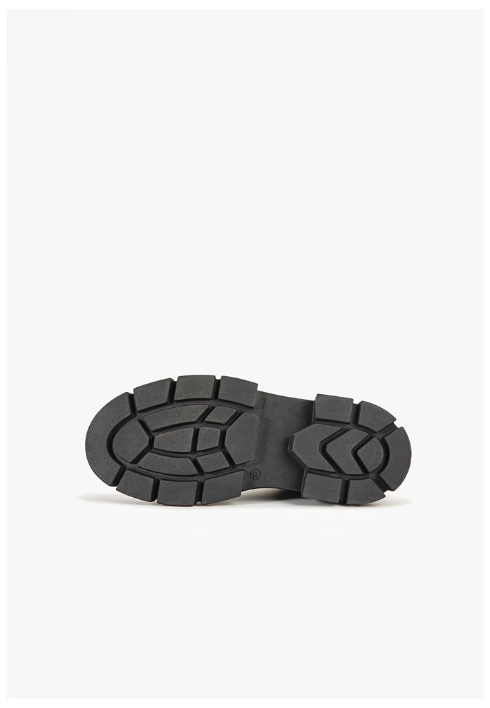 Inuovo Stiefelette Leder Dunkelgrau