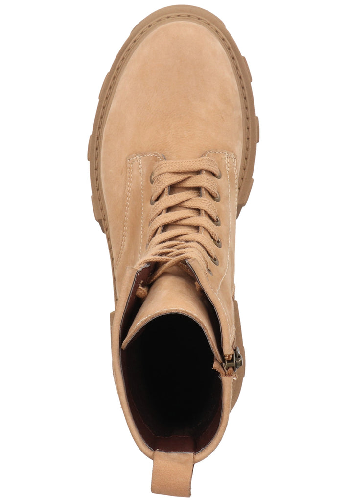 Inuovo Stiefelette Leder Hellbraun