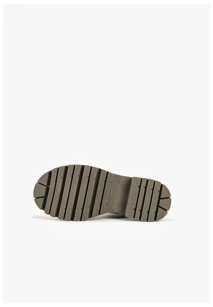 Inuovo Stiefelette Leder Khaki