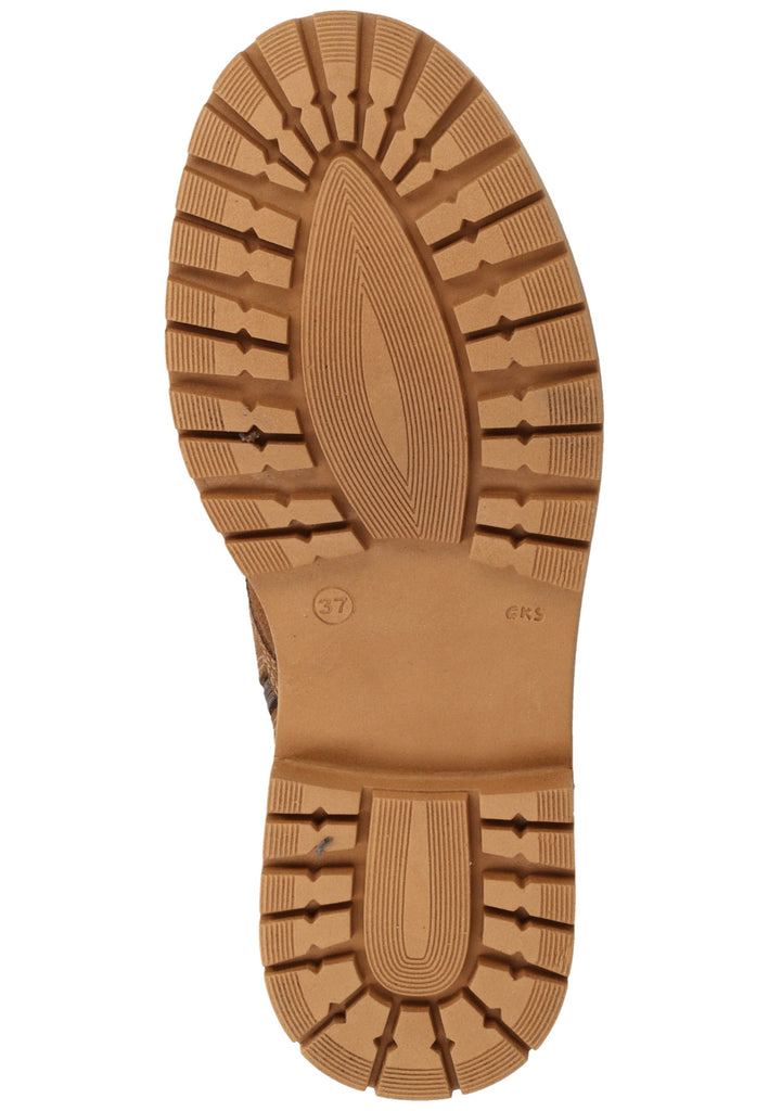 Inuovo Stiefelette Leder Mittelbraun