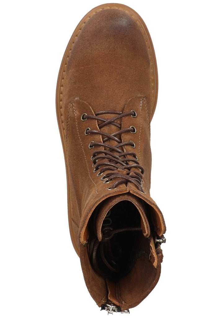 Inuovo Stiefelette Leder Mittelbraun