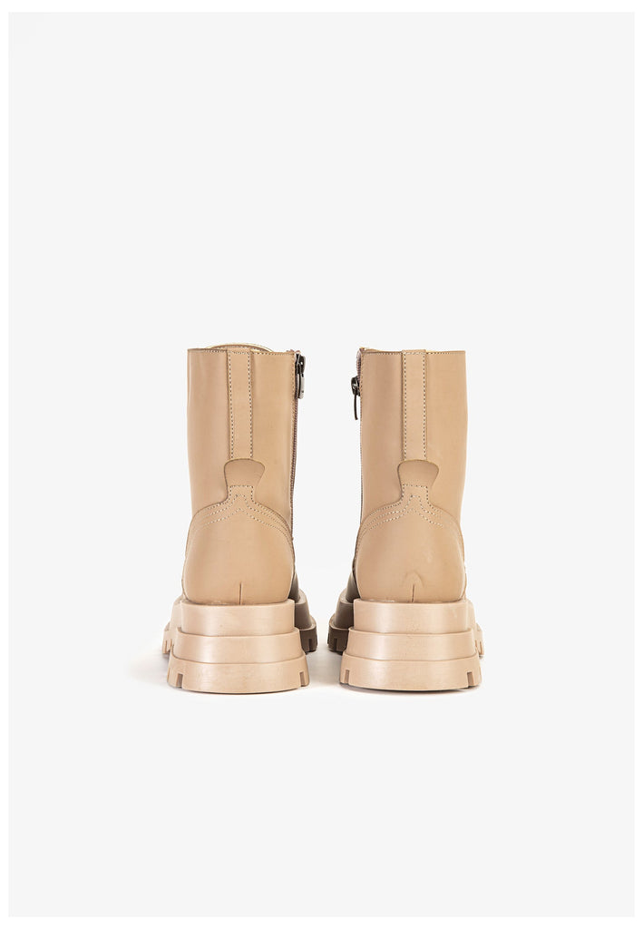 Inuovo Stiefelette Leder Nude