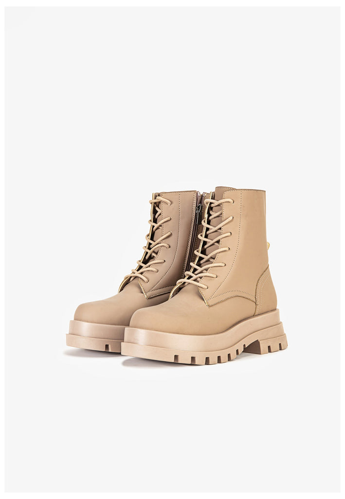 Inuovo Stiefelette Leder Nude