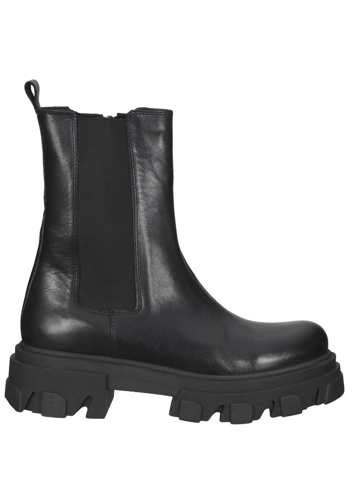 Inuovo Stiefelette Leder Schwarz