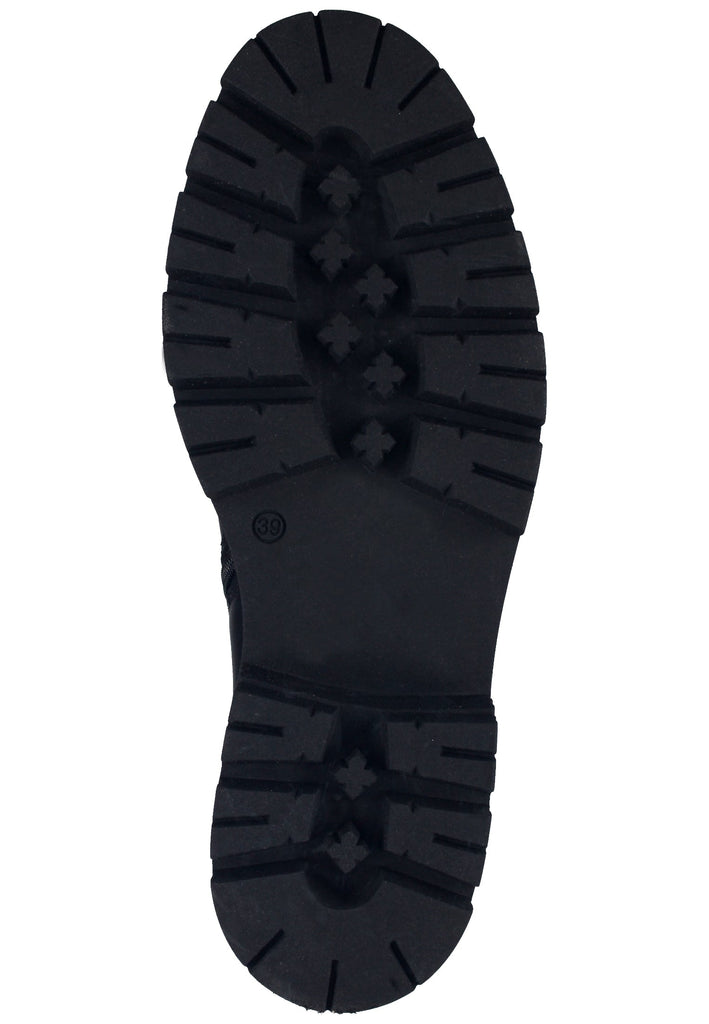 Inuovo Stiefelette Leder Schwarz