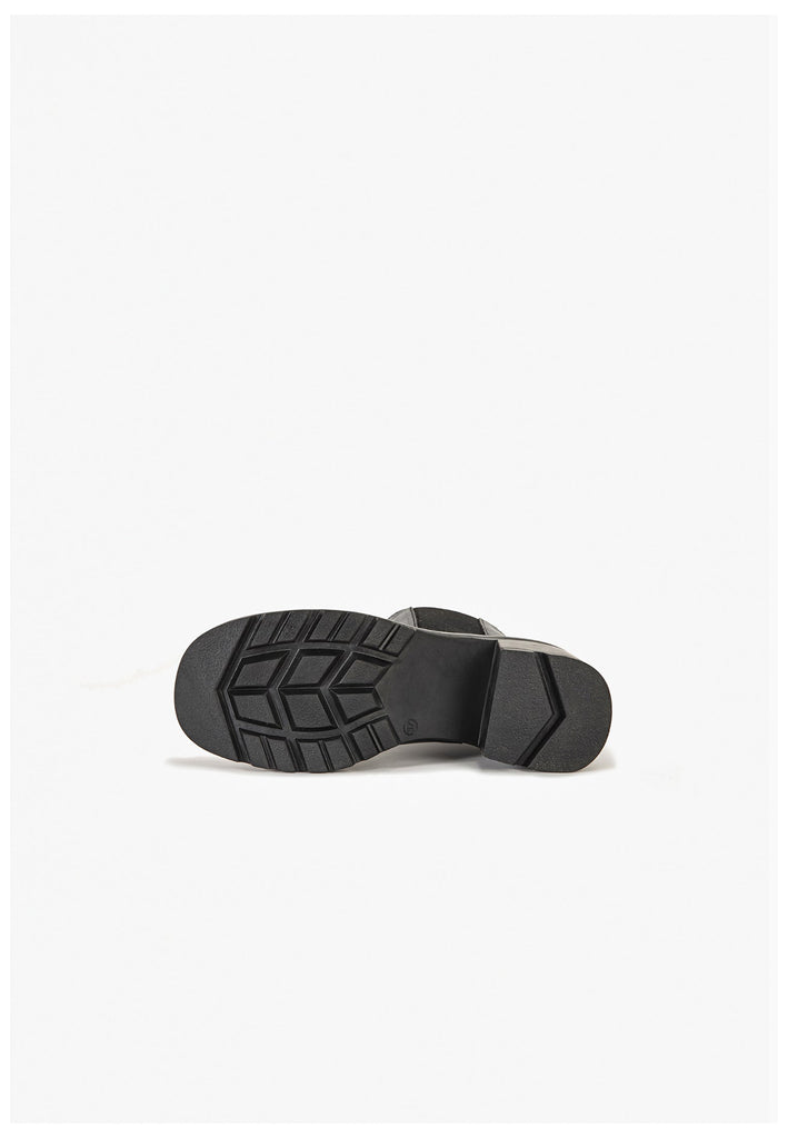 Inuovo Stiefelette Leder schwarz