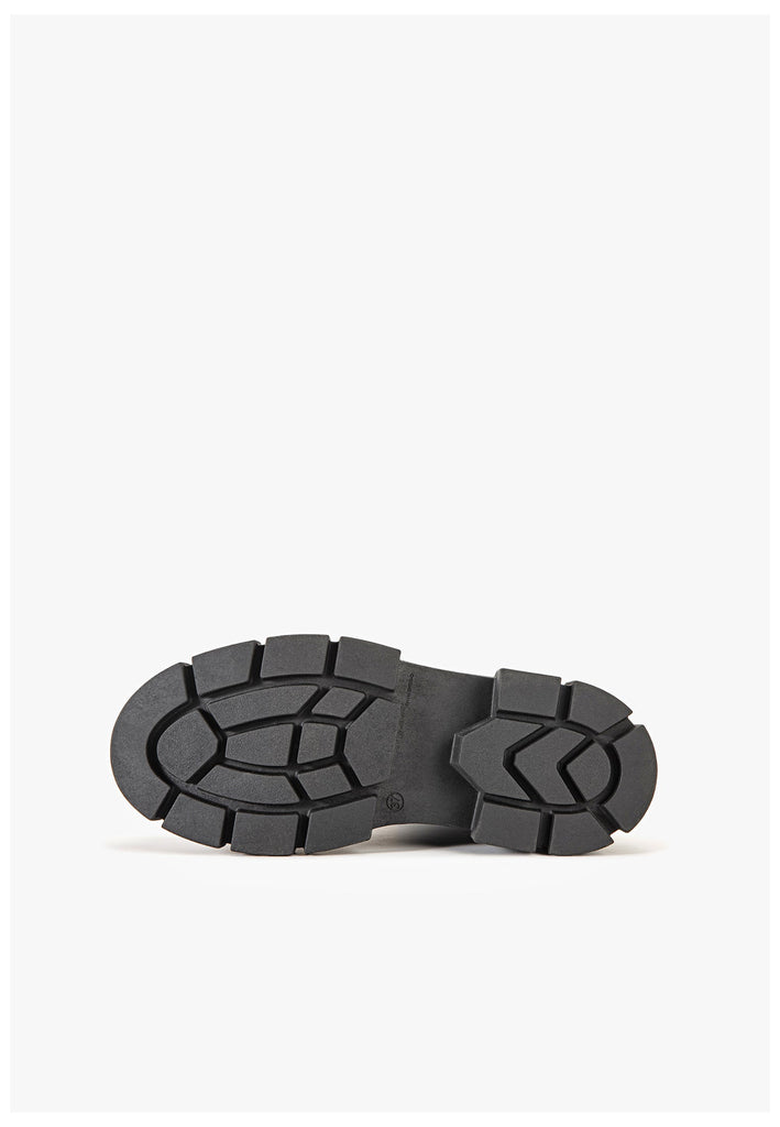 Inuovo Stiefelette Leder Schwarz