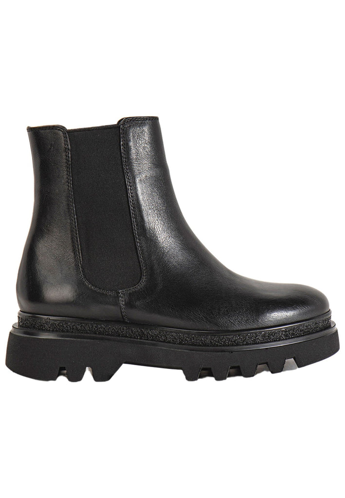 Inuovo Stiefelette Leder Schwarz