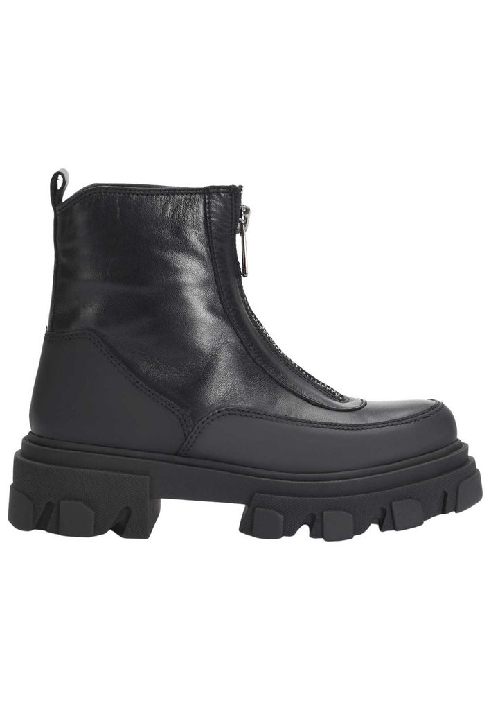 Inuovo Stiefelette Leder Schwarz