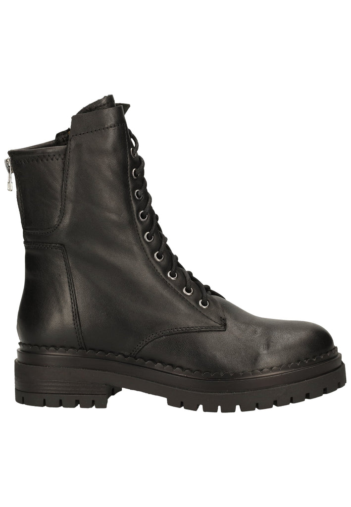 Inuovo Stiefelette Leder Schwarz