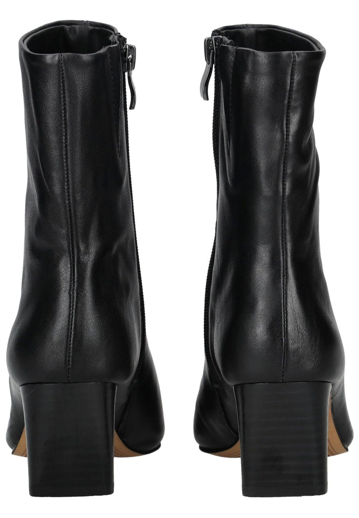 Inuovo Stiefelette Leder Schwarz