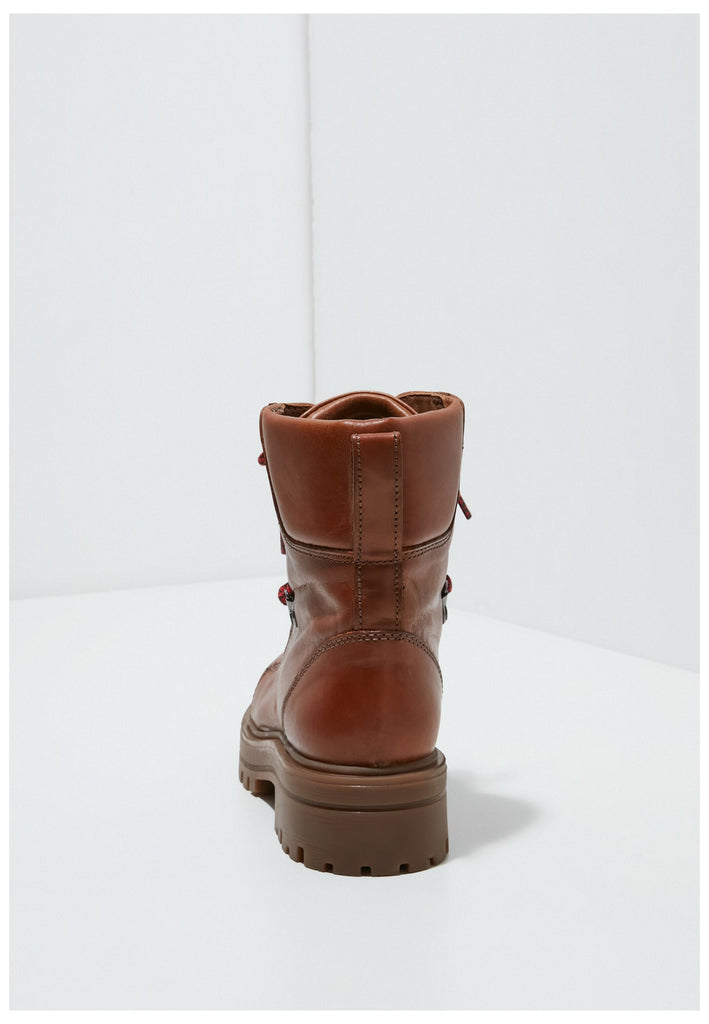 Inuovo Stiefelette Leder Tabacco