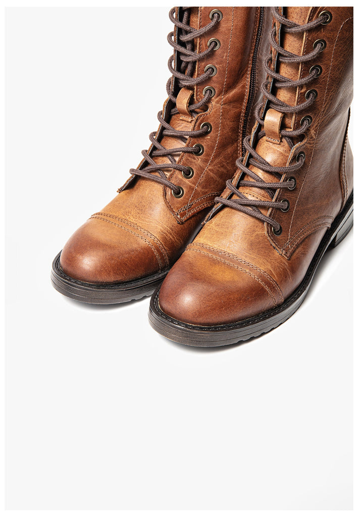 Inuovo Stiefelette Leder Tan