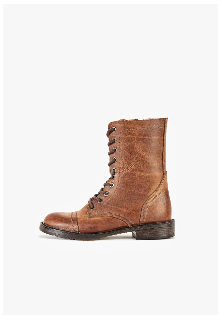 Inuovo Stiefelette Leder Tan