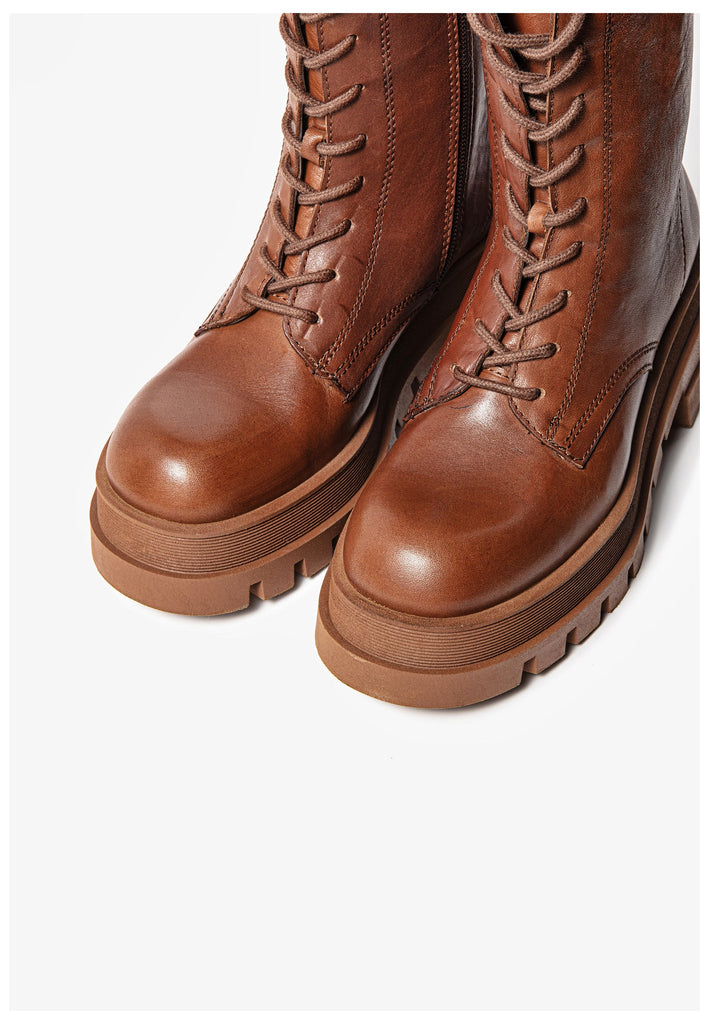 Inuovo Stiefelette Leder Tan