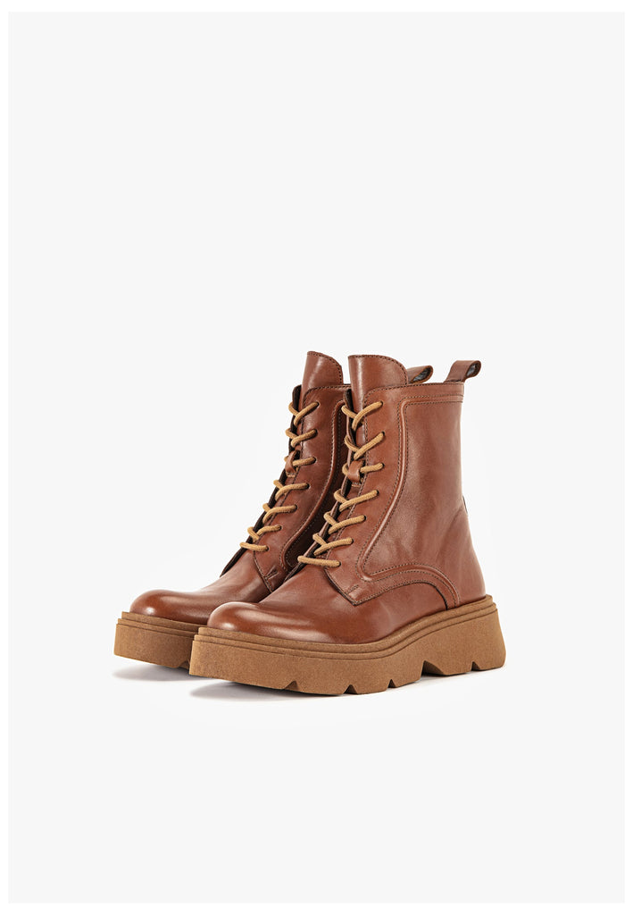 Inuovo Stiefelette Leder Tan