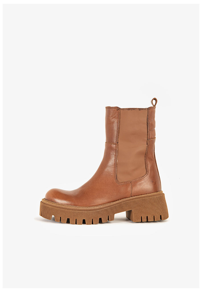 Inuovo Stiefelette Leder Tan