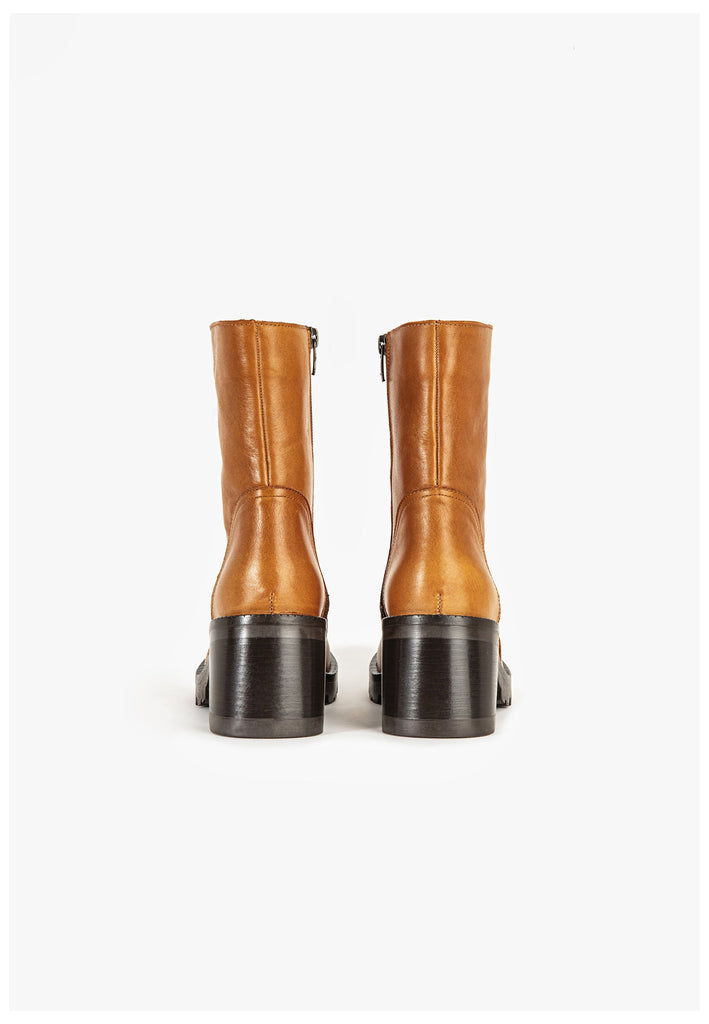 Inuovo Stiefelette Leder Tan